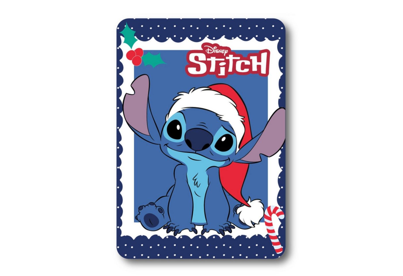 Wohndecke Disney Stitch Weichnachten Kuscheldecke 100x140 Kinder Decke, Textiel Trade B.V. Wohndecke Disney Stitch Weichnachten Kuscheldecke 100x140 Kinder Decke, Textiel Trade B.V. von Textiel Trade B.V.