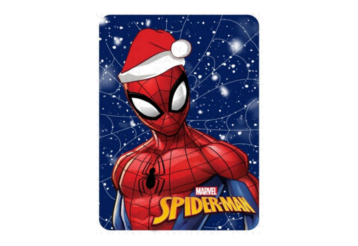 Wohndecke Marvel Spiderman Xmas Fleece Kinderdecke Winterdecke 100x140, Textiel Trade B.V. Wohndecke Marvel Spiderman Xmas Fleece Kinderdecke Winterdecke 100x140, Textiel Trade B.V. von Textiel Trade B.V.