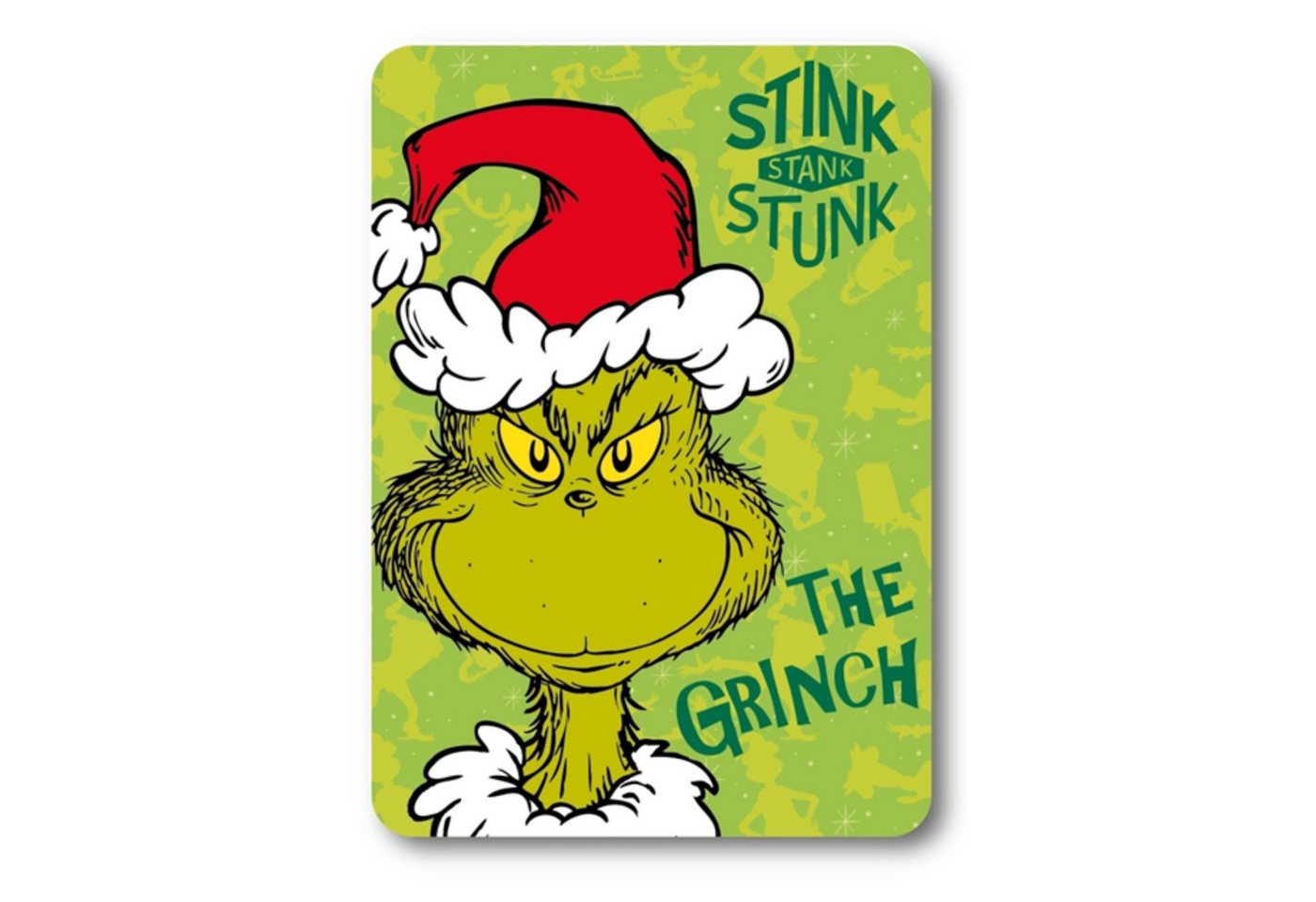 Wohndecke The Grinch Fleecedecke Kuscheldecke 100x140 Kinder Decke weich warm, Textiel Trade B.V. Wohndecke The Grinch Fleecedecke Kuscheldecke 100x140 Kinder Decke weich warm, Textiel Trade B.V. von Textiel Trade B.V.