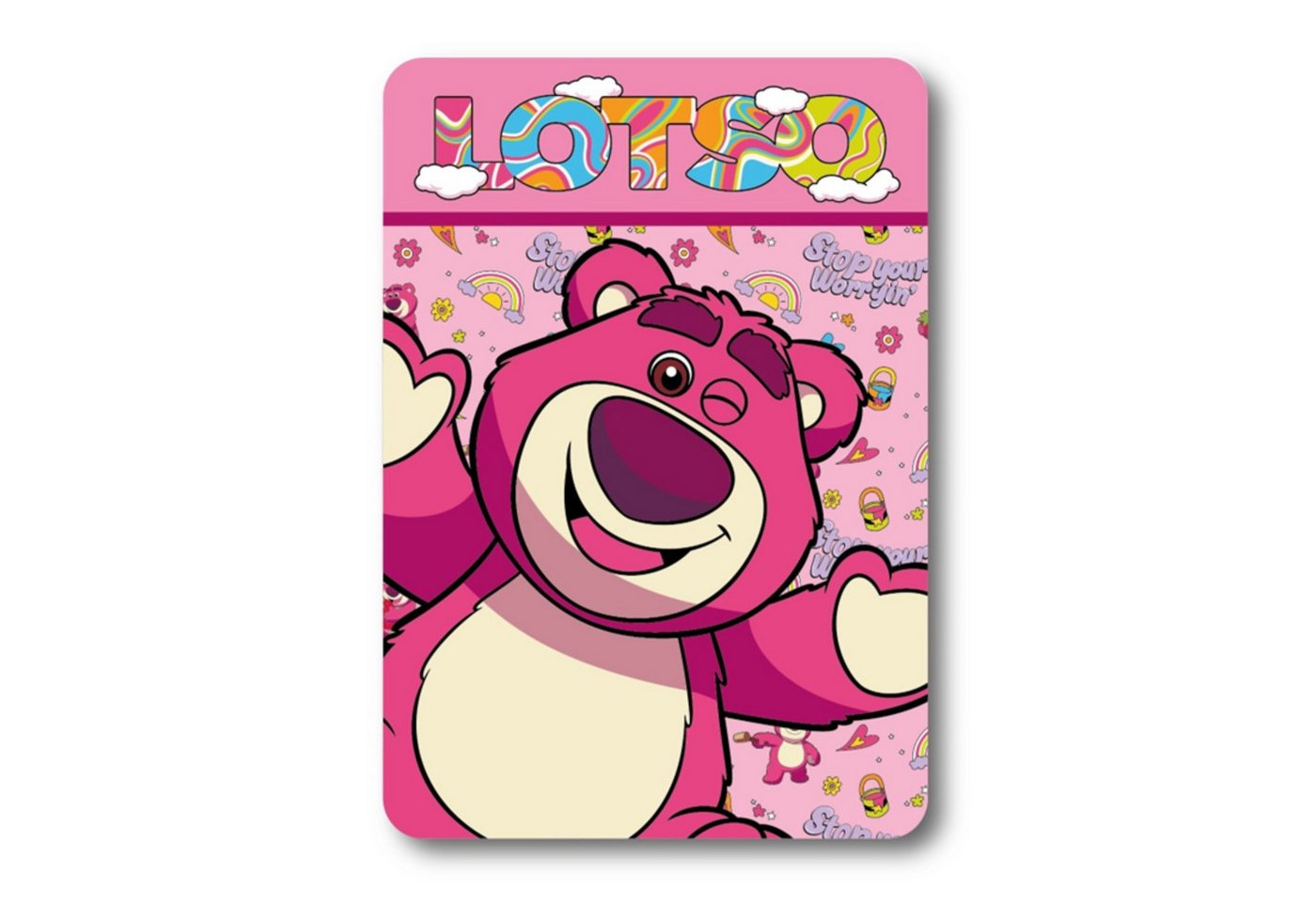 Wohndecke Toy Story Lotso Decke Fleece 100x140 Warm Kinderbett Kuschelig, Textiel Trade B.V. Wohndecke Toy Story Lotso Decke Fleece 100x140 Warm Kinderbett Kuschelig, Textiel Trade B.V. von Textiel Trade B.V.