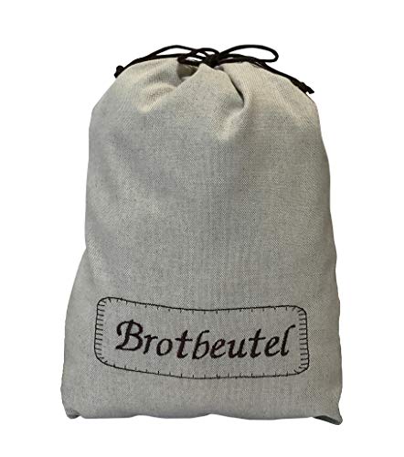 Textil FreWe Brotbeutel in verschiedenen Größen, Öko-Tex 100, mittel „Brotbeutel“ für ca. 12 Brötchen von Textil FreWe