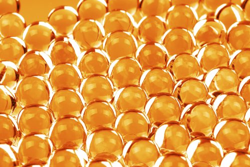 Textil-deko GIGANT Aqualinos 20mm. 15g für 1,5 Liter. Wasserperlen in ORANGE -70 von Textil-deko