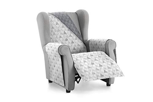 Textil-home Sesselschoner Relax MALU, 1 Sitzer - Reversibel gepolsterter Sofaschutz. Farbe C/2 von Textil-home