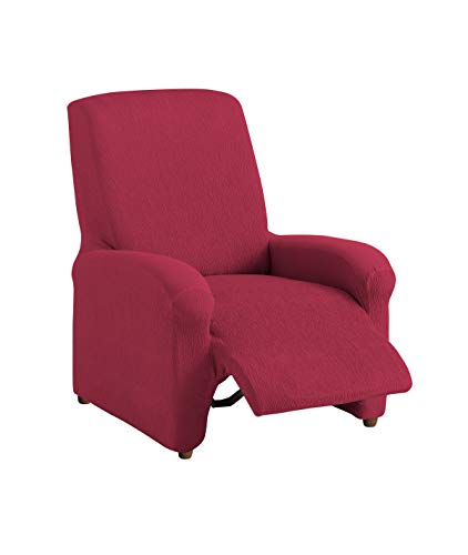 Textil-home Stretchhusse für Relaxsessel Komplett TEIDE, 1 Sitzer - 70 a 100Cm. Farbe Rot von Textil-home