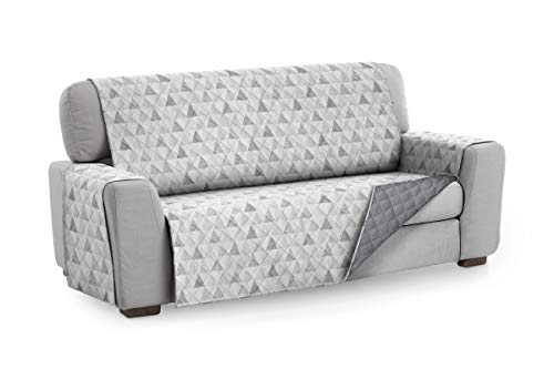 Textil-home Sesselschoner Sofaüberwurf MALU, 2 Sitzer - Reversibel gepolsterter Sofaschutz. Farbe C/2 von Textil-home