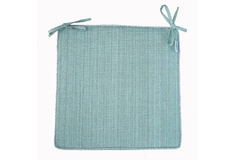 texpot Sitzkissen 42 x 42 cm meliert Lotuseffekt Outdoor wetterbeständig, 2er Set von texpot