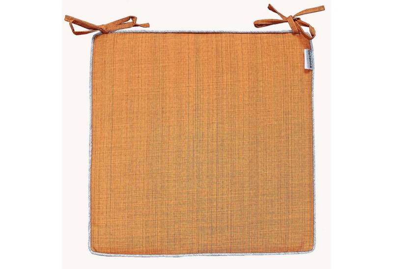 texpot Sitzkissen 42 x 42 cm meliert Lotuseffekt Outdoor wetterbeständig, 2er Set von texpot