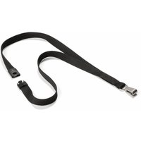 Textilband Soft für DURABLE Ausweishalter, schwarz von Durable