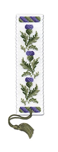 Victorian Thistle Bookmark - Cross Stitch Kit by Textile Heritage von Textile Heritage