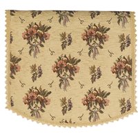 Floraler Gobelin-Möbelschutz Im Vintage-stil Mit Nottingham-Spitze Floraler Gobelin-Möbelschutz Im Vintage-stil Mit Nottingham-Spitze von TextileMillDesigns