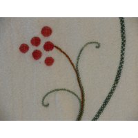 Bestickte Wolldecke Reproduktion Bestickte Wolldecke Reproduktion von TextileReproductions