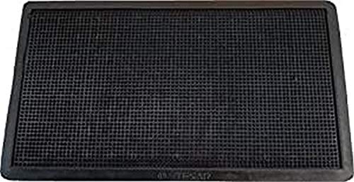 Textiles SAR Gummimatte Picos 40 x 70 cm, schwarz, 40 x 70 cm von Textiles SAR