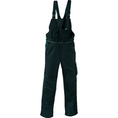 Berufslatzhose AMAZONAS 8338, schwarz/schwarz, Größe 94 von Texxor