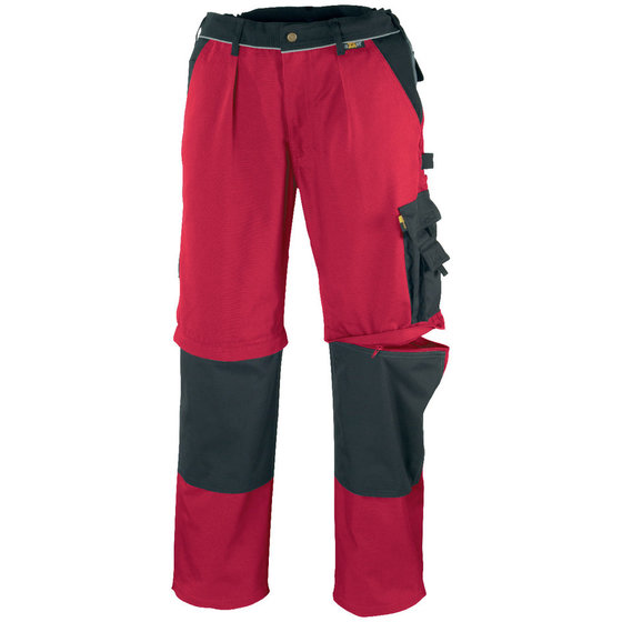 teXXor® - Bundhose TOBAGO 8353, rot/schwarz, Größe 29 von Texxor