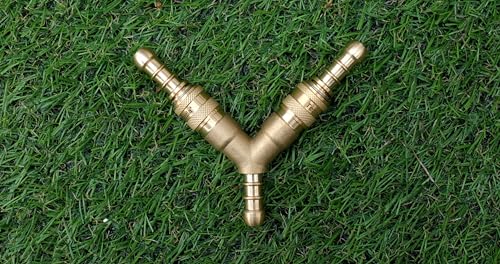 3-Wege-Schnellspann-Gasschlauch-Verteiler-Kupplung für 8 mm Propan-/Butan-Schlauch 3-Wege-Schnellspann-Gasschlauch-Verteiler-Kupplung für 8 mm Propan-/Butan-Schlauch von Tezla