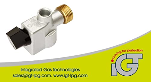 Tezla Gasadapter zum Anklippen auf Butan-Pigtail 109 Stecker, 21 mm von Tezla
