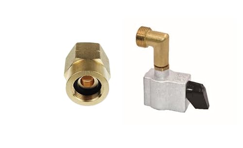 Tezla Umwandlungsadapter-Set von Standard-Propangas-Pol auf 27 mm Gasadapter zum Anklippen Tezla Umwandlungsadapter-Set von Standard-Propangas-Pol auf 27 mm Gasadapter zum Anklippen von Tezla