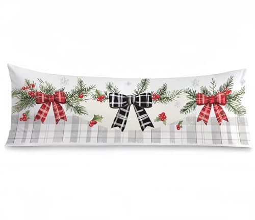 Kissenbezug 40x120 Seitenschläferkissen Bezug Gitter Kissenbezug Weihnachten Kissen seitenschläfer Samt Schlafqualität Kissenbezüge, Doppelseitig Drucken für Sofa Wohnzimmer Schlafzimmer, Model1275 Kissenbezug 40x120 Seitenschläferkissen Bezug Gitter Kissenbezug Weihnachten Kissen seitenschläfer Samt Schlafqualität Kissenbezüge, Doppelseitig Drucken für Sofa Wohnzimmer Schlafzimmer, Model1275 von Tgllzzca