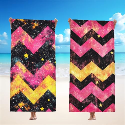 Mikrofaser Strandtuch 60x120cm, Stern Strandtuch Streifen 2er Set, Saunahandtuch Stranddecke Sandfrei Saugfähig Schnelltrocknendes Leichtes Sporthandtuch Mit Schnapp Design für Pool Strand, Model116 Mikrofaser Strandtuch 60x120cm, Stern Strandtuch Streifen 2er Set, Saunahandtuch Stranddecke Sandfrei Saugfähig Schnelltrocknendes Leichtes Sporthandtuch Mit Schnapp Design für Pool Strand, Model116 von Tgllzzca