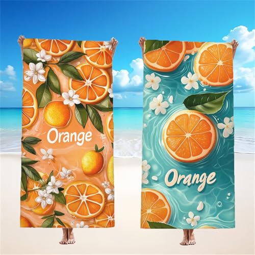 Obst Strandtuch XXL 2er Set 85x170cm, Blumen Mikrofaser Handtuch Ultra Saugfähig Schnelltrocknendes Leichtes Stranddecke Sandfrei Badetuch, Strandhandtuch groß für Urlaub Schwimmen Camping, Model178 Obst Strandtuch XXL 2er Set 85x170cm, Blumen Mikrofaser Handtuch Ultra Saugfähig Schnelltrocknendes Leichtes Stranddecke Sandfrei Badetuch, Strandhandtuch groß für Urlaub Schwimmen Camping, Model178 von Tgllzzca