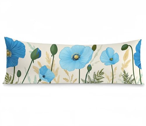 Seitenschläferkissen Bezug 40 x 145, Modern Kissenbezug 40x145 kissen seitenschläfer Blume Muster Samt Kissenbezüge, Doppelseitig Drucken mit Reißverschluss für Sofa Wohnzimmer Schlafzimmer, Model1243 Seitenschläferkissen Bezug 40 x 145, Modern Kissenbezug 40x145 kissen seitenschläfer Blume Muster Samt Kissenbezüge, Doppelseitig Drucken mit Reißverschluss für Sofa Wohnzimmer Schlafzimmer, Model1243 von Tgllzzca