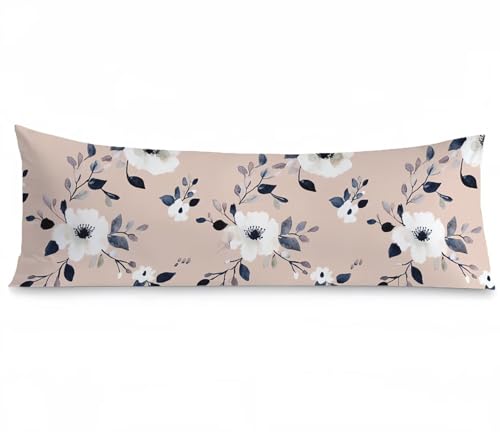 Seitenschläferkissen Bezug 40 x 145, Nordeuropa Kissenbezug 40x145 Kissen seitenschläfer Blume Muster Samt Weich Kissenbezüge, Doppelseitig Drucken mit Reißverschluss für Sofa Schlafzimmer, Model1258 Seitenschläferkissen Bezug 40 x 145, Nordeuropa Kissenbezug 40x145 Kissen seitenschläfer Blume Muster Samt Weich Kissenbezüge, Doppelseitig Drucken mit Reißverschluss für Sofa Schlafzimmer, Model1258 von Tgllzzca