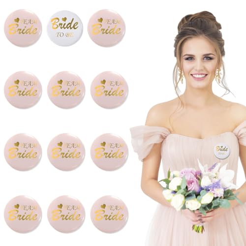 12 Stück JGA Braut Button Set Team Bride Anstecker JGA Buttons Junggesellenabschied Frauen Accessoires für Junggesellenabschied Party Hochzeit Zubehör 12 Stück JGA Braut Button Set Team Bride Anstecker JGA Buttons Junggesellenabschied Frauen Accessoires für Junggesellenabschied Party Hochzeit Zubehör von Tgsedr