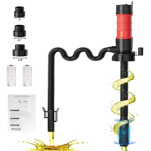 Portable Liquid Pump Transfers Kanisterpumpe AkkuRegenfasspumpe Flüssigkeitsumfüllpumpe 2,2 Gal/min Verwenden Sie ihn in der Garage,in Aquarien, zu Hause und im Garten mit verschiedenen von ThagBrco