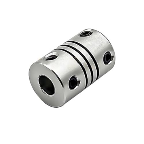 Flexibel Anschluss 1 stücke D12 L18 Wicklung Top Draht Elastische Kupplung Aluminium Legierung Bohrung 2mm bis 6mm Welle CNC Jaw welle Motor Kupplung Klemmung Ausfahren(5mm to 5mm) von Thalawirefix