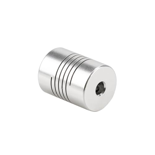 Flexibel Anschluss 1 stücke D20 L25 Wellenkupplungen 20mm Durchmesser 25mm Länge Flexible Wellenkupplung 3D-Drucker Schrittmotor Wellenkupplung Klemmung Ausfahren(5mm x 8mm) von Thalawirefix