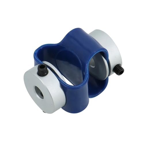 Flexibel Anschluss 1 stücke D23 L24 Doppelschleifenkupplung Innenloch 3 mm bis 8 mm 8-Form-Encoder CNC-Motorwelle Flexible Koppler aus Aluminiumlegierung Klemmung Ausfahren(4mm X 6.35mm) von Thalawirefix