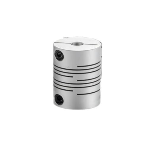 Flexibel Anschluss 1 stücke D25 L25 Aluminium Legierung Parallel Wicklung Kupplung Encoder Micro Elastische Schraube Kleine Nut Kupplung 3D Drucker Teile Klemmung Ausfahren(5x10mm) von Thalawirefix