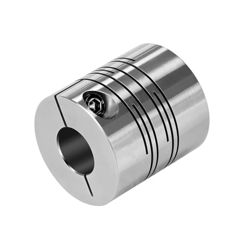 Flexibel Anschluss 1 stücke Parallel Linie Kupplung D25 L30 Motor Flexible Welle Koppler Aluminium Legierung Verbindung Encoder 3D Drucker Nut Cardan Klemmung Ausfahren(6mm to 6mm) von Thalawirefix