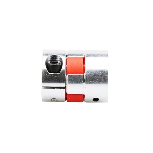 Flexibler Verbinder 1 Stück 5 mm bis 8 mm 6,35 mm bis 8 mm Wellenkupplung D20 L25 Flexibler Pflaumenkoppler Durchmesser 20 mm Länge 25 mm Klemmverlängerung(5x8x25mm) von Thalawirefix