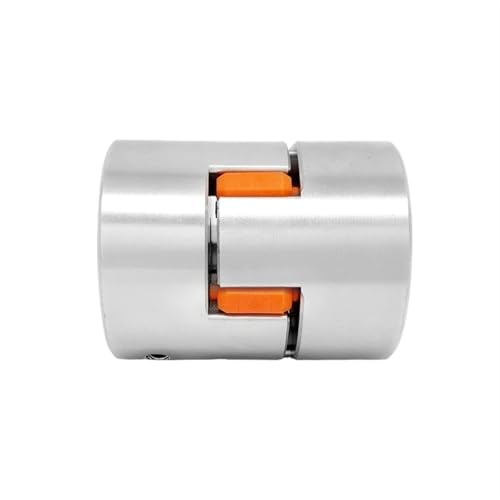 Flexibler Verbinder 1 stück Backenkupplung 25x30mm Aluminium Plum Flexible Wellenverbinder D25 L30 Motoranschluss Vollgummi-Pad Kupplung Klemmverlängerung(6.35x12mm) von Thalawirefix