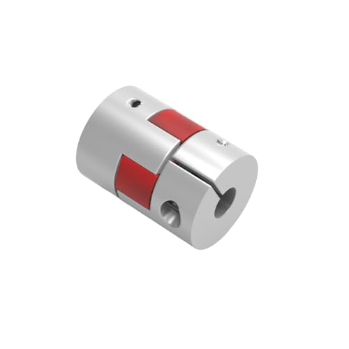 Flexibler Verbinder 1 stück D25 L35 Flexible Kupplung 2 Backen Pflaume Wellenkupplung Motoranschluss CNC Koppler Klemmverlängerung(6mm to 12mm) von Thalawirefix