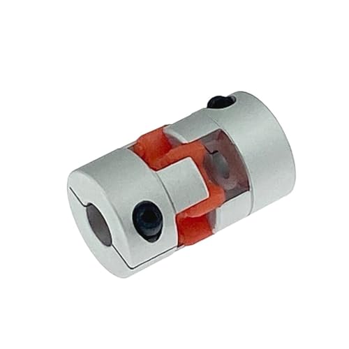 Flexibler Verbinder 3-Backen-Wellenkupplungen D20L25 5 mm 6 mm 6,35 mm 8 mm 10 mm Innenloch Aluminium Plum Flexible Spinnenkupplung Klemmverlängerung(6mm to 6.35mm) von Thalawirefix