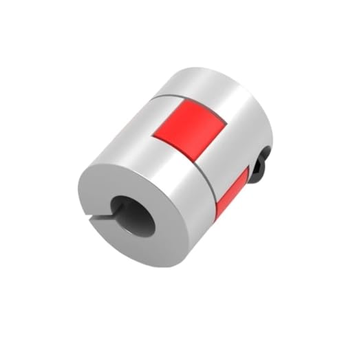 Flexibler Verbinder D20L25 Aluminium-Koppler Plum Flexible Wellenbohrung 3 mm 3,17 mm 4 mm 5 mm 6 mm 6,35 mm 8 mm Motoranschluss CNC-Kupplung Klemmverlängerung(3.17mm to 9mm) von Thalawirefix