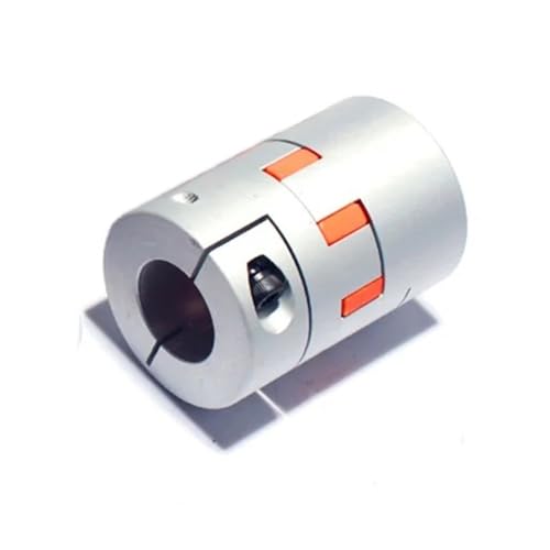 Flexibler Verbinder D25 L30 Servomotor-Koppler 8 mm 9 mm 10 mm 11 mm 12 mm 12,7 mm 14 mm Wellenkomponenten-Encoder 4 Backen Flexible Pflaumenkupplung Klemmverlängerung(9mm to 12.7mm) von Thalawirefix