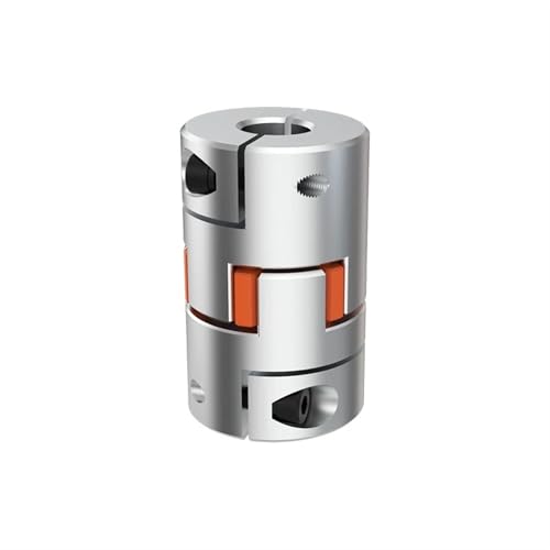 Flexibler Verbinder D35 L50 3-Backen-Servomotorkupplungen, flexible Sternpflaumen-Wellenkupplung, Bohrung 8 mm bis 20 mm, for Graviermaschine Klemmverlängerung(8mm x 15mm) von Thalawirefix