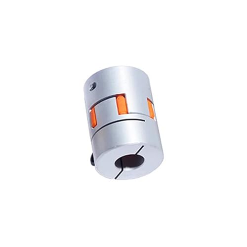 Flexibler Verbinder D40L66 Backen-Flexible Motorkupplung Aluminium-Spinne Flexible Backenkupplung Bohrung 8 mm 9 mm 10 mm 11 mm 12 mm 12,7 mm 14 mm 15 mm 16 mm Klemmverlängerung(10x19mm) von Thalawirefix