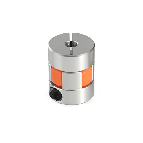 Flexibler Verbinder D55 L78 Aluminium Plum Flexible Kupplung 12mm bis 28mm Innenloch 4 Backen Spinne Elastische Motorwellenkupplung Klemmverlängerung(12x18mm) von Thalawirefix
