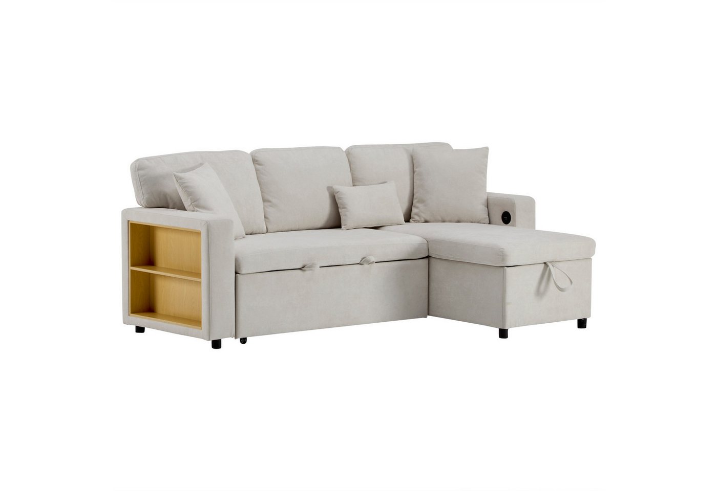 Thanaddo Schlafsofa Corner Sofa Bett Eckcouch Couch L-Form Bettkasten,Faltbar Thanaddo Schlafsofa Corner Sofa Bett Eckcouch Couch L-Form Bettkasten,Faltbar von Thanaddo