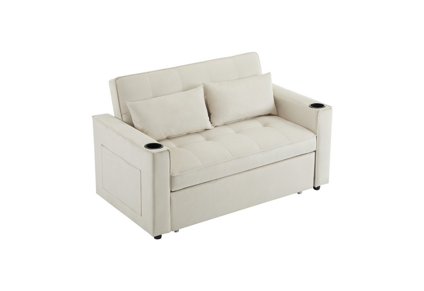 Thanaddo Schlafsofa Klappbares Schlafsofa, Multifunktionssofa, Schlafcouch von Thanaddo