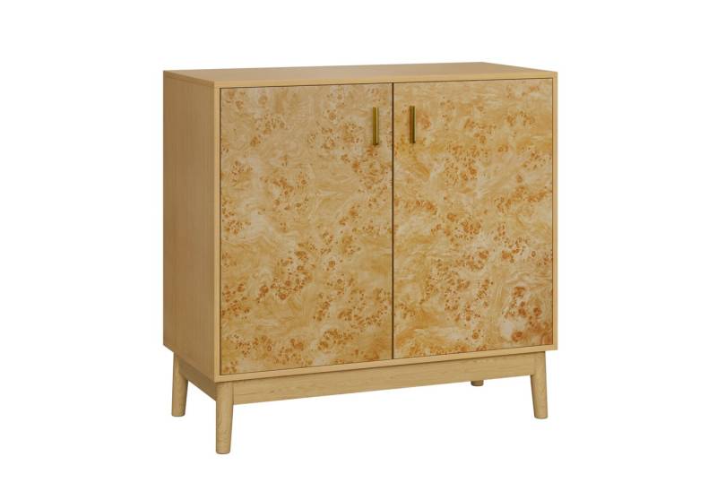 Thanaddo Schminkschrank Holzschränke mit Massivholzbeinen,Flure und Eingänge geeignet sind von Thanaddo