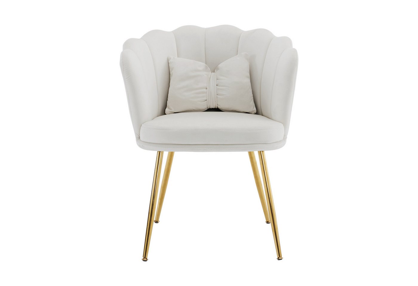 Thanaddo Sessel Samt-Wohnzimmersessel, Schalensessel, bequemer Polstersessel Thanaddo Sessel Samt-Wohnzimmersessel, Schalensessel, bequemer Polstersessel von Thanaddo
