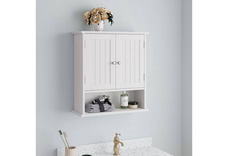 Thanaddo Spiegelschrank Badezimmerschrank mit Spiegel, mit verstellbarem Regal von Thanaddo
