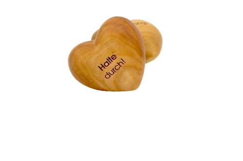 Thankgoods Holzherz Handschmeichler – Handgefertigt aus Obstholz, Motivierende Gravur für Geschenke und Dekoration Thankgoods Holzherz Handschmeichler – Handgefertigt aus Obstholz, Motivierende Gravur für Geschenke und Dekoration von Thankgoods