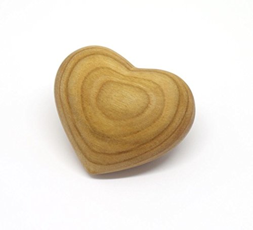 Thankgoods Sag´s mit Herz Handschmeichler Herz ohne Gravur aus Holz Deko von Thankgoods