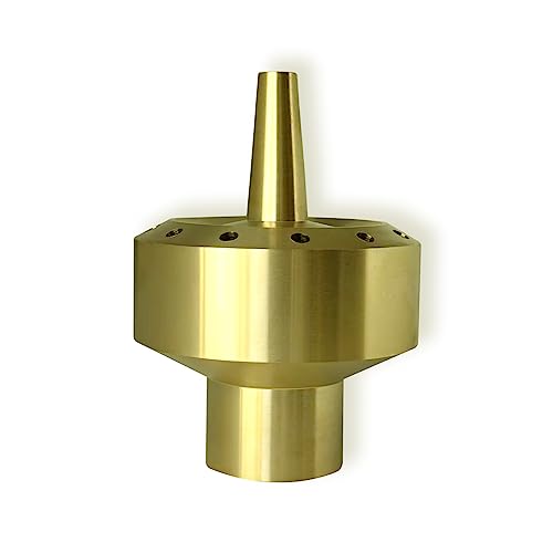 Messing-Säule Garten quadratisches Feuerwerk Pool Teich Brunnen Düse Sprinkler Sprühkopf SSH327 (DN15/G: 1,27 cm) von Thaoya